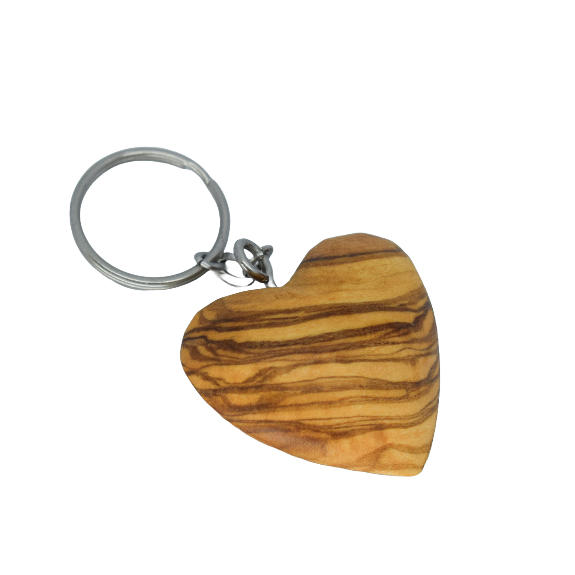 Schlüsselanhänger Herz abgerundet